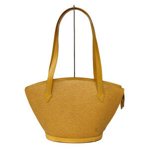 Louis Vuitton Saint Jacques Poignier Epi Leather Handbag Tote Bag Yellow